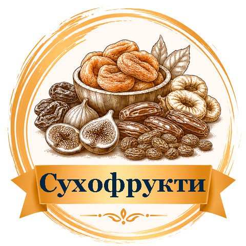 Сухофрукти: фініки, курага, інжир і родзинки в KAMBUR